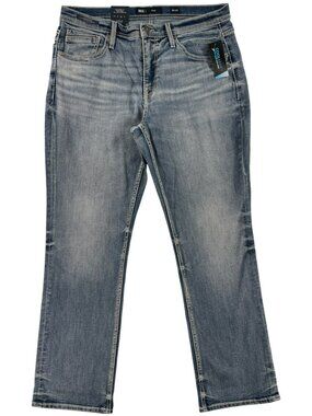 BKE Tyler Relaxed Fit Jeans Mid Rise Light Wash Stretch Denim Men's Sz 36x32 NEW